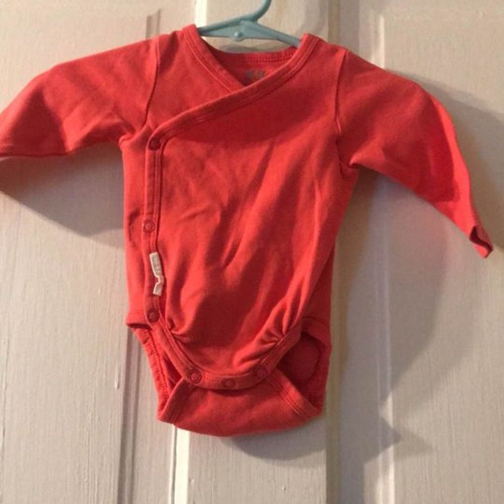 H&M Red/Pink Onesie (1-2 months)